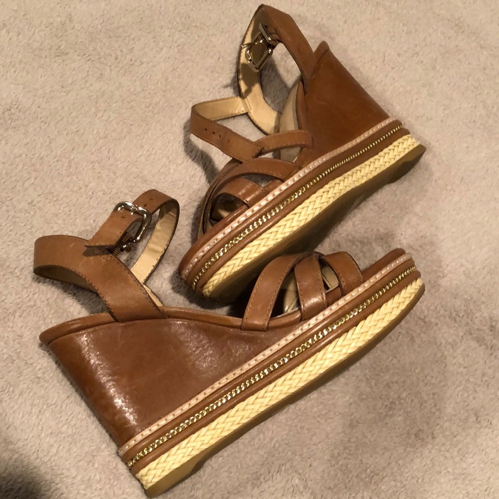 Antonio Melani wedges Size 7.5M. Used but still got a lot of life.